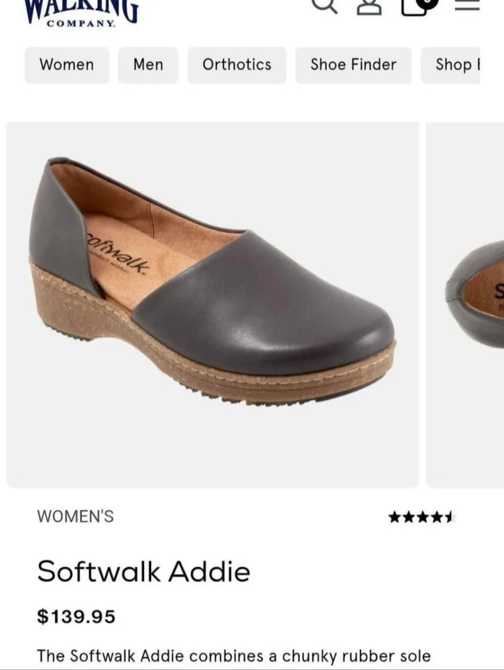 SoftWalk Women's  Slip-On Wedge clog Shoes